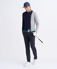 23区GOLF 【MEN】カラーブロックニット