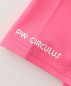 PW CIRCULUS 【WOMEN】SEA TURTLE メッシュコンビモックネックT ゴルフウェア レディース