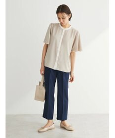 Green Parks 接触冷感　きれいシルエットパンツ（テーパード）