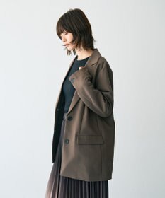 YECCA VECCA 2wayアシメデザインロングジャケット