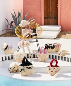 Maison de FLEUR グログランリボンキャスケット