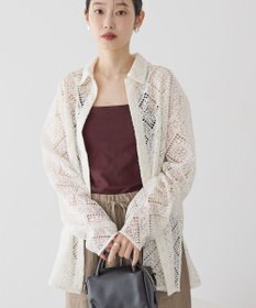 AMERICAN HOLIC レース長袖シャツ