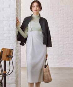 23区 【SLOW/一部店舗限定】ソフトコーデュロイ サロペット スカート