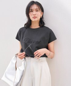 UNFILO 【新色追加】BEAUTY FORM-Tコットン ロゴフレンチT