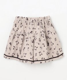 ANY KIDS 音符総柄キュロット