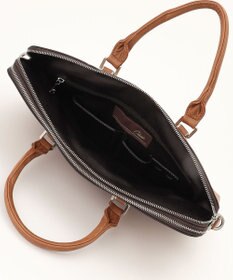 UNBILLION Otias アンティーク仕上げ合皮ブリーフバッグ