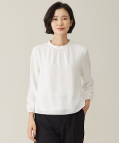 J.PRESS LADIES S プルエラ フリルネック カットソー