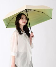 MOONBAT ハニカム断熱パラソル グラデーション 折りたたみ傘 晴雨兼用 日傘 一級遮光 UV