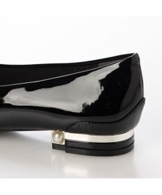 MODE ET JACOMO <MODE ET JACOMO>アクセントヒールスクエアパンプス