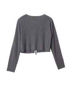 WEGO リボンリブカーディガン