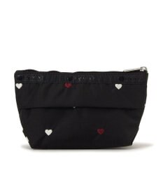 LeSportsac SMALL SLOAN COSMETIC/レッド/ホワイトハートEMB