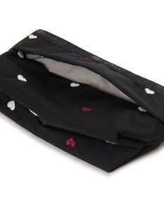 LeSportsac SMALL SLOAN COSMETIC/レッド/ホワイトハートEMB