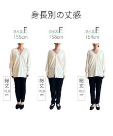 #Newans 【洗える】ファインボタンＶネックカーディガン