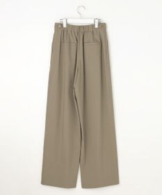 自由区 【SHIHOさん着用・セットアップ対応】リネンストレッチワイド パンツ