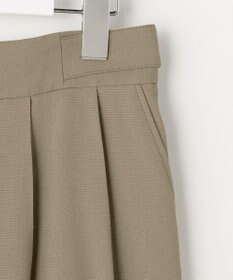 自由区 【SHIHOさん着用・セットアップ対応】リネンストレッチワイド パンツ