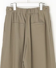 自由区 【SHIHOさん着用・セットアップ対応】リネンストレッチワイド パンツ