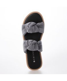 MODE ET JACOMO <carino>プリーツスポンジサンダル