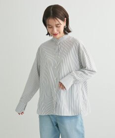 Green Parks フリルカラーシャツ