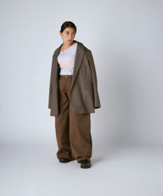 OP／FILA 【Kappa】ショート丈 ナンバーロゴ 肩ストラップロンT