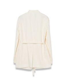 JOSEPH ソフトコットンシルク　ノーカラージャケット