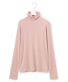 ICB L 【洗える】リヨセルカシミヤスムース ハイネックカットソー