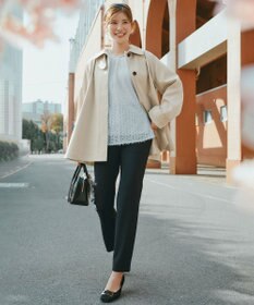 UNFILO L 【昨年即完！春の売れ筋1位コート】Aライン スプリングコート