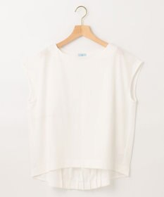 組曲 L 【WEB限定】シルケットポンチフレンチスリーブ カットソー