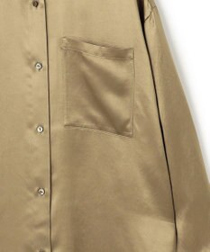 uncrave アセテートヴィンテージサテン ミドルシャツ