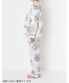 tsumori chisato SLEEP パジャマ　長袖　長ズボン　綿100%　綿サテン素材　/ワコール　UDX545