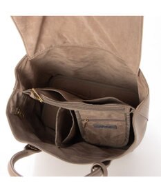 UNBILLION 【テレビ ドラマ着用アイテム】cachecache ショルダー付きパーテーション合成皮革トート