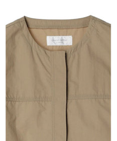 Green Parks ノーカラーミリタリーベスト