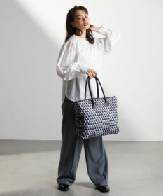 Y'SACCS キュービックモノグラム　2WAYトート　Mサイズ