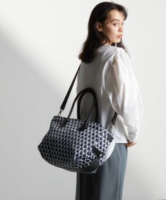 Y'SACCS キュービックモノグラム　2WAYトート　Mサイズ