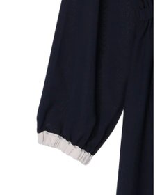 Green Parks ・ＥＬＥＮＣＡＲＥ　ＤＵＥ　バイカラーピンタックワンピ