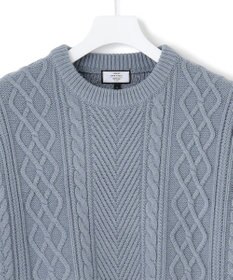 J.PRESS YORK STREET 【UNISEX】アランケーブル クルーニット