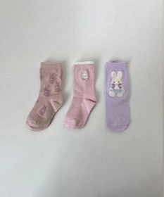 ANY KIDS 【3点セット】ソックス （うさぎ）