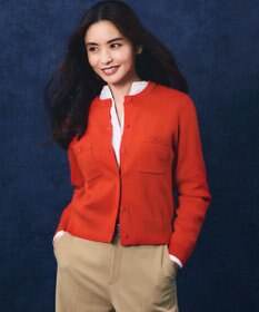 23区 L 【滝沢眞規子さん着用/mi-molletコラボ/洗える】CANCLINI デザイン シャツ