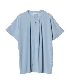 Green Parks ２ｗａｙ　フレンチスリーブ釦付ブラウソー