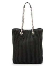 LeSportsac CHAIN CROCHET N/S TOTE/ブラッククロシェ