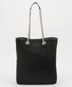 LeSportsac CHAIN CROCHET N/S TOTE/ブラッククロシェ