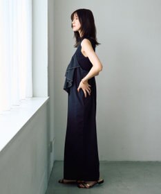 YECCA VECCA ラッフルキャミオールインワン