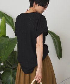 AMERICAN HOLIC フレンチスリーブ総レースプルオーバー