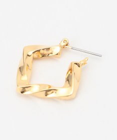 ICB ツイストスクエアピアス