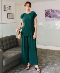 Tiaclasse ラフィアショルダーバッグ