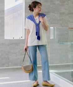 Tiaclasse ラフィアショルダーバッグ