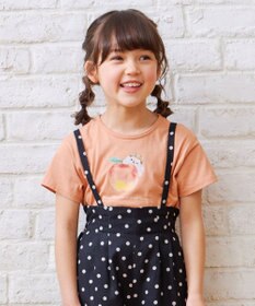 ANY KIDS 水彩風 アニマルプリント Ｔシャツ