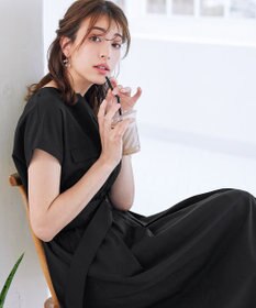 Tiaclasse 【洗える】フラップポケットワンピース