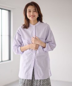 ANY コットンリネンシャツ