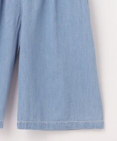 ANY KIDS シャンブレー ガウチョパンツ