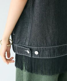 CRAFT STANDARD BOUTIQUE デニムリボンベスト